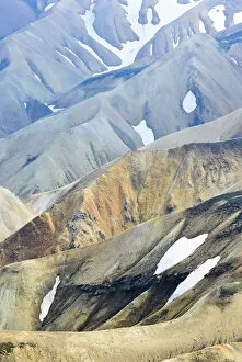 July 2022 Highlights Collection: Landmannalaugar volcanic mountains, Iceland. July
