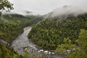 2020 February Highlights Gallery: Landscape around the waterfalls of Grand Falls, Gulf of Saint Lawrence Canada