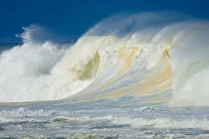 2009 Highlights Collection: Large waves breaking off the most southern coast of Madagascar, Cap Sainte Mairie