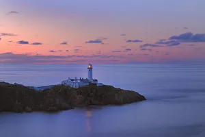 Horizon Prints: Lighthouse on Fanad Head at sunset, County Donegal, Republic of Ireland, UK, August 2011
