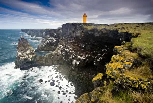 Threats Prints: Lighthouse on Snafellsness Peninsula, Iceland, July 2008