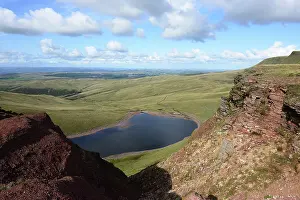 Bannau Brycheiniog Prints: Llyn y Fan Fach as seen from Bannau Sir Gaer