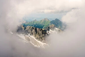 Green Mountains Collection: Lomnicks Peak, 26345m, one of the highest mountain peaks in the High Tatras mountains of Slovakia