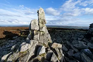 Shropshire Prints: Manstone Rock on the Stiperstones National Nature Reserve