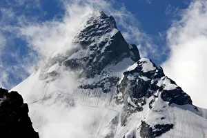 Images Dated 29th June 2008: Mount Jantugan (3, 462m) in Adylsu valley, side valley to Baksan and Elbrus, Caucasus