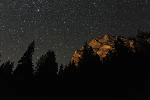 Skies Prints: Mountains at night, Cheile Bicazului-Hasmas National Park
