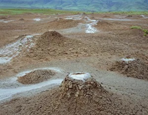 Images Dated 3rd November 2009: Mud volcanoes, Takhti Tepa Nature Reserve, Georgia, May 2008