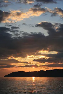 Images Dated 18th February 2010: Mull coastline at sunset, Scotland, June 2009