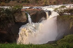 Waterfall Prints: Murchison Falls, Murchison Falls National Park, Uganda. February, 2023