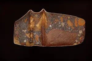 Culture Prints: Native American stone axe head made from conglomerate, Maryland, USA