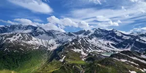 Italy Prints: Nivolet pass in the Graian Alps, Gran Paradiso National Park, Italy. July, 2024