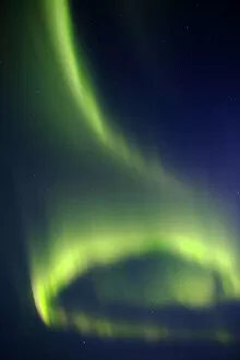 Images Dated 26th February 2018: Northern lights (Aurora borealis) over Senja, Norway. February