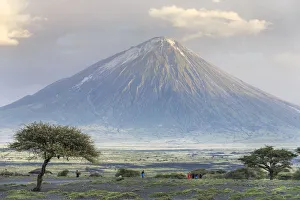 Culture Prints: Ol Doinyo Lengai, an active volcano held in high esteem and known locally as