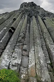 Antrim Prints: Organ Pipes basalt columns, Giant's Causeway