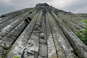 Antrim Prints: Organ Pipes basalt columns, Giant's Causeway