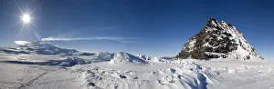 Panoramic view, Little Razorback Island, Dellbridge Islands, Antarctica, October 2008