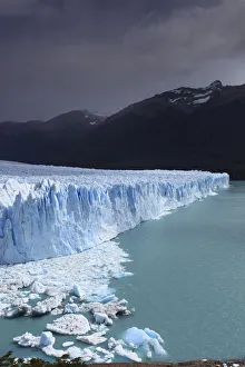Overcast Prints: Perito Moreno Glacier, Los Glaciares National Park, Argentina February 2009