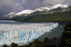 Glacier Prints: Perito Moreno Glacier, Los Glaciares National Park, Santa Cruz, Patagonia, Argentina