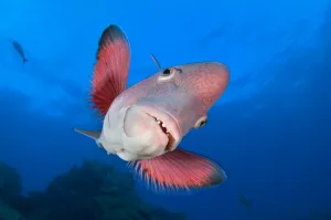 Uncatalogued Prints: A portrait of a Mexican hogfish (Bodianus diplotaenia)