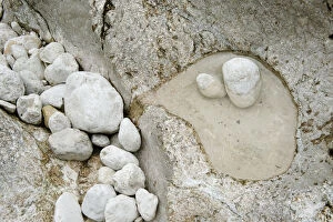 Images Dated 21st June 2009: Pothole created by the River Soca in Mala korita (Little Canyon) Triglav National Park