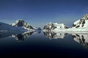 Images Dated 2nd April 2003: Reflection of Lemaire Channel, Antarctica