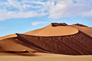 Namibia Prints: RF - Sand dunes, Sossusvlei UNESCO World Heritage Site