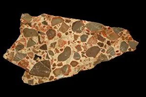 Peru Prints: Rhyolite, igneous rock, silica-rich volcanic rock created from violent and explosive eruptions