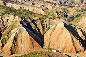 Landmannalaugar Prints: Rhyolite mountains, Landmannalaugar volcanic massif