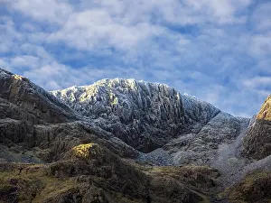 Lake District Prints: Rime ice on the summit of Bow Fell, Langdale, Lake District, Cumbria, UK. December, 2022