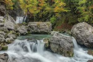 Autumn Prints: River Arazas, Valle de Ordesa, Ordesa National Park, Spain. October 2019