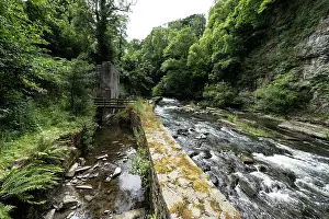 Landform Prints: River Teme SSSI and Hay Mill at Downton Gorge National Nature Reserve