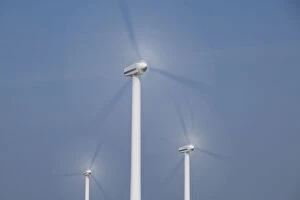 Images Dated 9th April 2011: Robin Rigg windfarm, Workington, Solway Firth, Cumbria, UK, April 2011