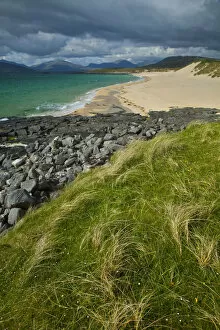 Images Dated 4th June 2009: Scarista Beach, Sound of Taransay, South Harris, Outer Hebrides, Scotland, UK, June 2009