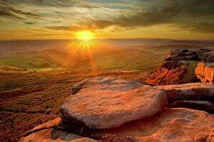 2020VISION 1 Gallery: Scenic view from Higger Tor at sunset, Peak District NP, UK, September 2011