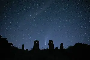 Night Sky Prints: Stars at night, Sark, The Channel Islands, UK. July, 2020