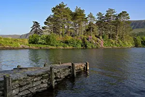 Beara Peninsula Prints: Stone bridge on Cloonee Lake, Beara Peninsula