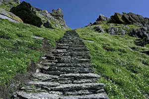 Rock Prints: Stone steps on Skellig Michael