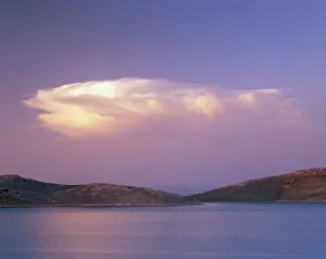 Images Dated 12th February 2010: Storm cloud over Kornat Island, Kornati National Park, Croatia, May 2009