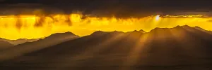 Range Prints: Sunrise over Madison Mountains, Beaverhead National Forest, Montana, USA, July 2011