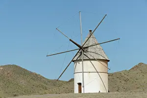 Traditional Prints: Traditional windmill, restored in 2009