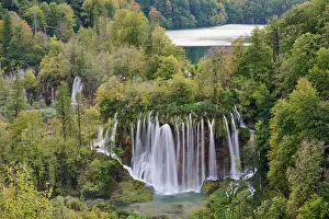 Croatia Prints: Veliki Prstavci waterfalls close to Gradinsko lake