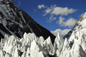 View of the Godwin-Austen Glacier, Central Karakoram National Park, Pakistan, June 2007