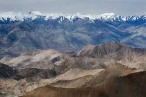 Himalayas Prints: View from the road between Leh and Kardung La, Ladakh, India, June 2010