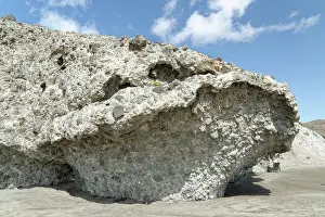 Almeria Prints: Volcanic breccia cliffs formed by ancient lava flows into the sea