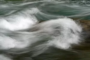 Water flowing down the Bjelovac Cascade, River Tara, Durmitor NP, Montenegro, October