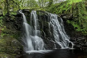 Waterfall Prints: Waterfall on Glenariff River, Glenariff Forest Park