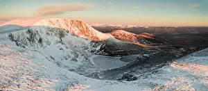 Elevated View Prints: West buttress of Lochnagar / Beinn Chiochan with view to Loch nan Eun