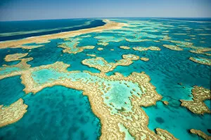 Aircraft Gallery: Whitsunday Islands, aerial view, Great Barrier Coral Reef, Queensland, Australia, October 2011